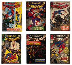 1965-1968 Marvel Amazing Spider-Man Semi-Key Issues (8)