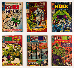 1964-1968 Marvel Tales to Astonish Hulk/Sub-Mariner Double Feature Near-Complete Run (26/32) with #93 Silver Surfer First Crossover