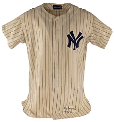 1955 Rip Coleman Rookie Season Game-Worn AL Champion New York Yankees Jersey - Phil Wood LOA
