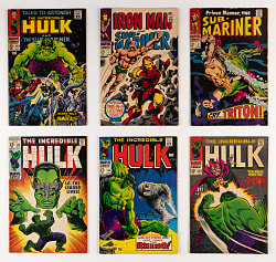 1960s Marvel Hulk and Sub-Mariner Comic Books (11)
