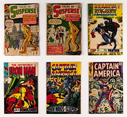 1960s Marvel Captain America and Iron Man Comic Books (18)