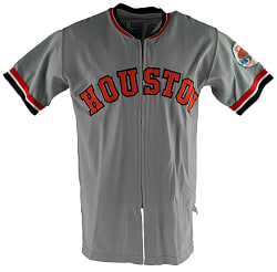 1972 Dave Roberts Houston Astros Game-Used Road Jersey with Astrodome Patch - Phil Wood LOA