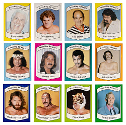 1983 Wrestling All-Stars "Series A" Complete Set (36) - Clean!