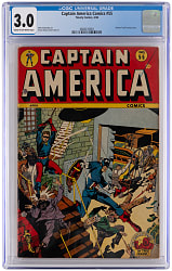 1946 Timely Comics Captain America Comics #55 - CGC 3.0