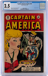 1947 Timely Comics Captain America Comics #64 - CGC 2.5