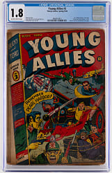 1942 Timely Comics Young Allies #3 - CGC 1.8