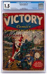 1941 Timely Comics Victory Comics #1 Inaugural Issue - CGC 1.5