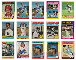 1975 & 1976 Topps Collection (975+) with (75+) Hall of Famers