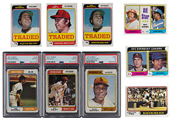 1974 Topps Collection (1,250+) with (80+) Hall of Famers
