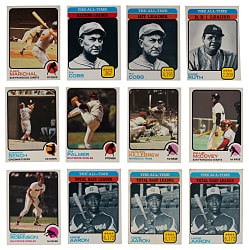 1973 Topps Collection (850+) with (60+) Hall of Famers