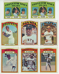 1972 Topps Collection (475) with (50+) Hall of Famers Including Aaron, Clemente & Mays