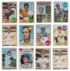 1968-1970 Topps Collection (500+) with (40+) Hall of Famers