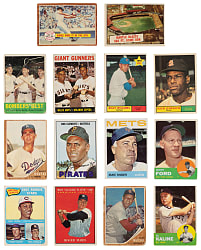 1960-1967 Topps Collection (240) with (34) Hall of Famers