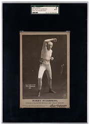 1889 Klein & Guttenstein Cabinet Card #25 Bob Fitzsimmons - SGC Authentic