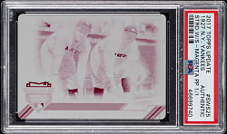 2017 Topps Update #25 Storied World Series 1927 New York Yankees Babe Ruth/Lou Gehrig #1/1 Printing Plate PSA Authentic