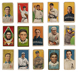 1909-1911 T205 Gold Border & T206 White Border Collection (15)