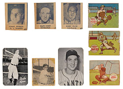 1939-1949 Vintage Type Card Collection (24) with (6) Hall of Famers
