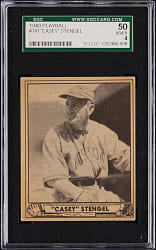 1940 Play Ball #141 Casey Stengel SGC VG/EX 4
