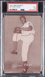 1947-1966 Exhibits Satchel Paige PSA VG+ 3.5