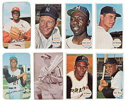 1947-1979 Multi-Sport Oddball & Insert Collection (212) with Aaron, Clemente, Mantle & Mays
