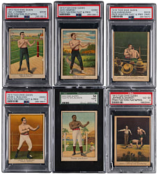 1910 T223 Dixie Queen Prize Fighters Complete Graded Set (50)