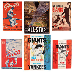 1958-1983 Willie Mays Scorecard/Program Collection (16) with All-Star Game & World Series