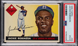 1955 Topps #50 Jackie Robinson Full Diamond PSA VG-EX 4