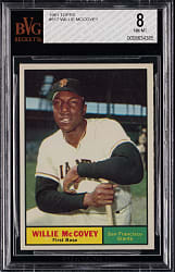 1961 Topps #517 Willie McCovey BVG NM-MT 8