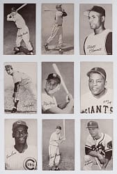 1963 Exhibit Stat Back Complete Set (64)
