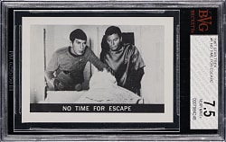 1967 Leaf Star Trek #1 No Time For Escape BVG NM+ 7.5