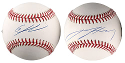 Jackson Holliday & Gunnar Henderson Single-Signed OML Baseball Pair - Both Fanatics & MLB Holograms