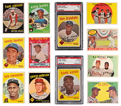 1959 Topps Near Complete Set (556/572) with (5) Graded