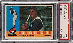 1960 Topps #326 Roberto Clemente PSA EX 5