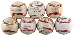 Baltimore Orioles Signed Baseballs (7) with 1966 & 1970 Team-Signed