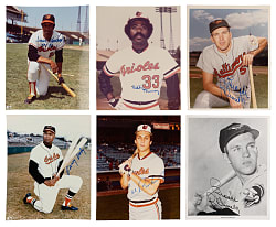 Baltimore Orioles Signed 8x10 Collection (23) with (19) Hall of Famers
