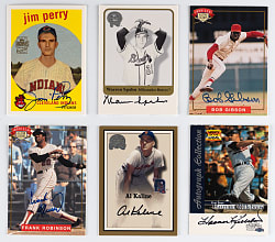 1990s-2000s Certified Autographs (26) with (5) Hall of Famers & (20) Topps Archives