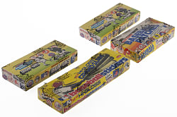 1968-1977 Fleer Iron-On/Patch/Sticker Unopened Box Group (4) - All BBCE Wrapped