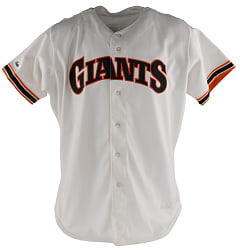 1987 Don Robinson San Francisco Giants Game-Used Home Jersey
