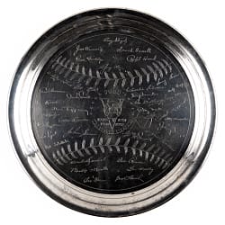 1953 New York Yankees Commemorative Display Tray