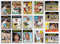 1960-1971 Topps Shoebox Collection (1,525+) with (170) Hall of Famers