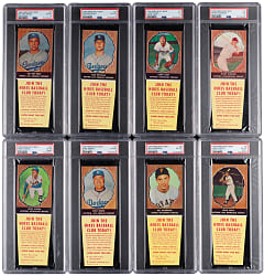 1958 Hires Root Beer Complete Set (66) with (8) PSA Graded Stars - All with Tabs!