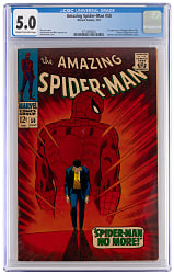 1967 Marvel Comics Amazing Spider-Man #50 First Kingpin - CGC 5.0