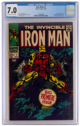 1968 Marvel Comics Iron Man #1 First Issue - CGC 7.0