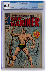 1968 Marvel Comics Sub-Mariner #1 First Issue - CGC 6.5