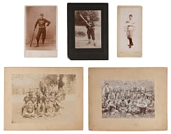 Turn-of-the-Century Baseball Player/Team Photographs (5)