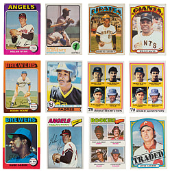 1972-1979 Topps Singles Hoard (9,425+) with (500+) Hall of Famers & Key Cards