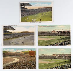 1910s-1920s New York Yankees Stadium Postcards Group (5)