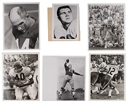 1960s-1970s NFL Photographs Collection (60+) with Lombardi, Namath, Unitas, Payton, Bradshaw