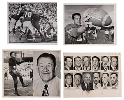 1940s-1950s NFL Photos Collection (50+) with Thorpe, Unitas, Lombardi