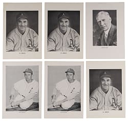 1938-1953 Philadelphia Athletics Picture Pack Photos Collection (65) Total with (25) Different